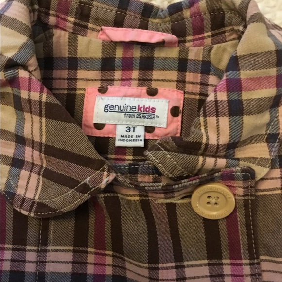 Plaid toddler coat - Picture 3 of 5